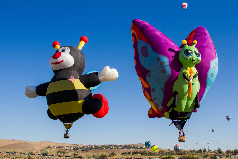 Fun Balloons at the Great Balloon Race, Reno